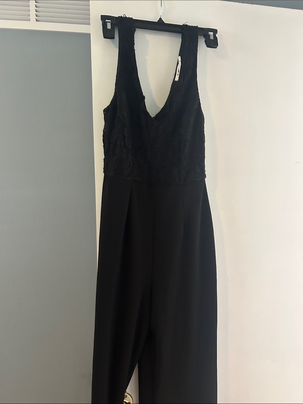 Black Lace Jumpsuit